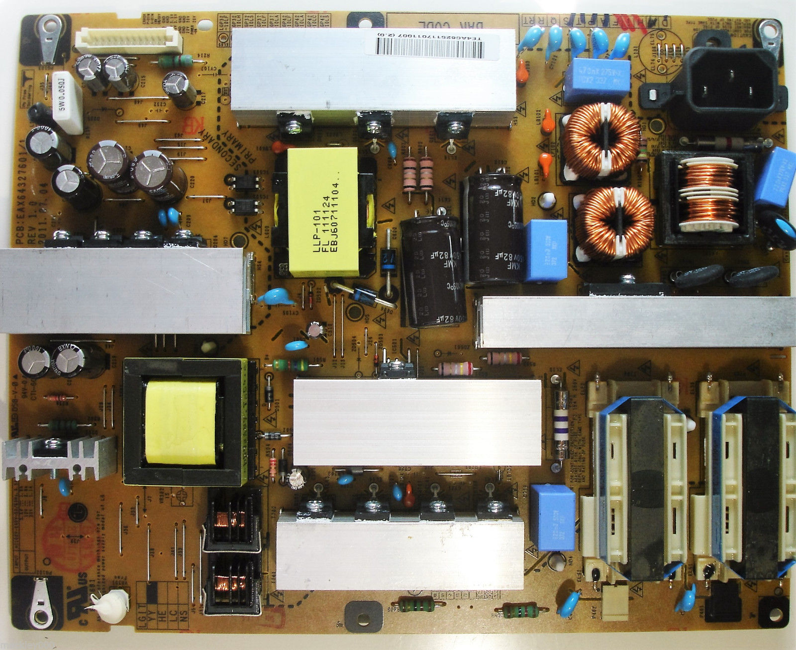LG 42" 42CS570 EAY62511701 LCD Backlight Inverter Power Supply
